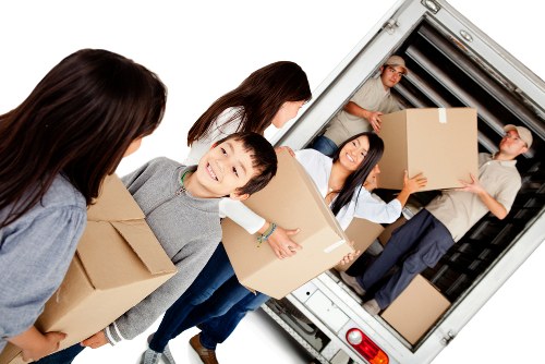 Secure Man With Van Harrow payment page illustration