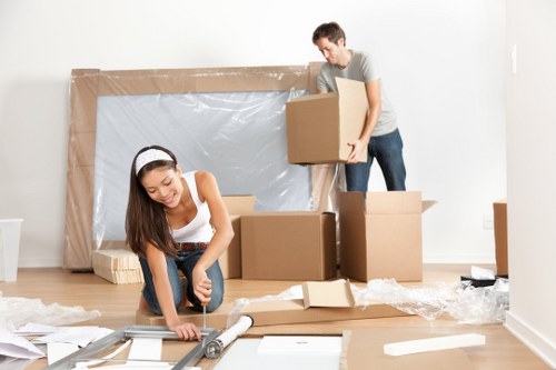 Man with van service helping with local moving in Harrow