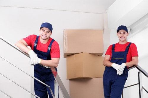Furniture pick-up service helping a Harrow household clear bulky items