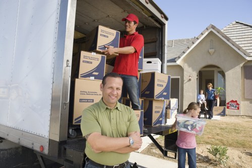 Local office relocation with careful loading in Harrow