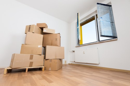 Prepared removal van ready for a move in Harrow