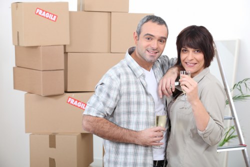 Domestic removal support for a flat or house in Harrow